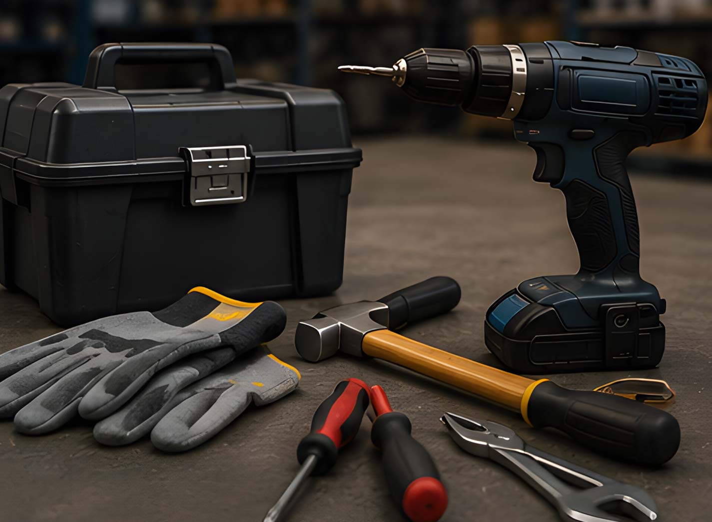 Werk- en onderhoudsmateriaal