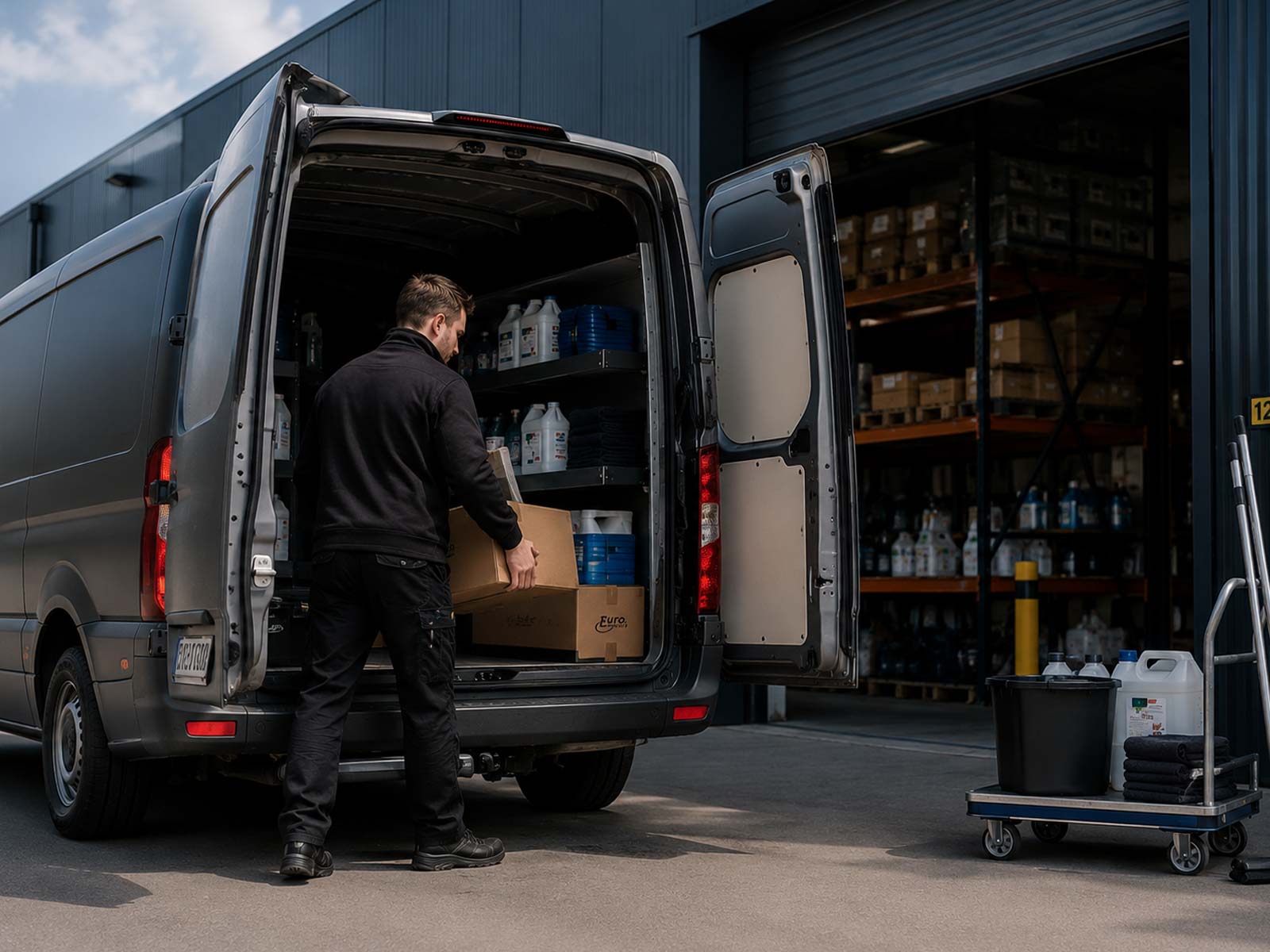 Vaste voorraad en zakelijke levering